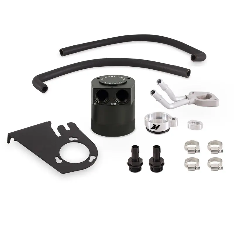 Mishimoto 11-16 Ford 6.7L Powerstroke Baffled Oil Catch Can Kit 1
