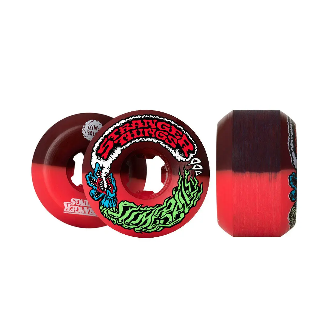 Slime Balls X Stranger Things Mini Vomits 54Mm 99A - Red/Black 1