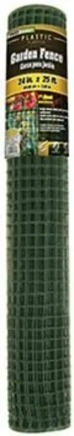 Midwest Air 889251A 2' X 25' Green Plastic / Pvc Garden Fence - Quantity Of 24 1