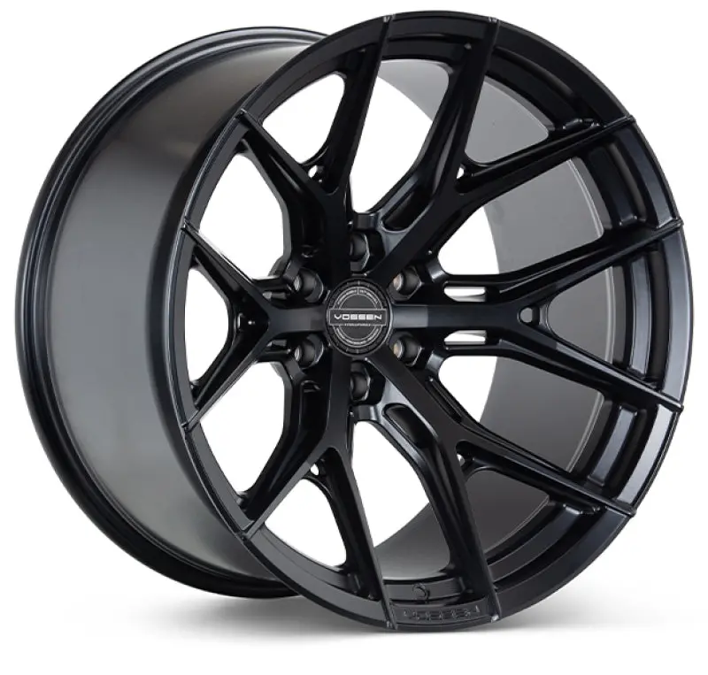Vossen Hf6-4 20X10 / 6X135 / Et-18 / Super Deep Face / 87.1 - Satin Black Wheel 1