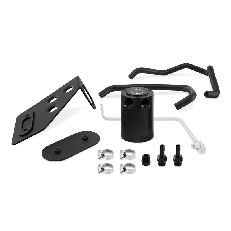Mishimoto 2020+ Toyota Supra Baffled Oil Catch Can Kit - Black 1