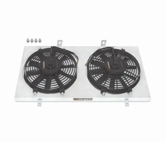 Mishimoto 95-98 Nissan 240Sx S14 Sr20det Aluminum Fan Shroud Kit 1