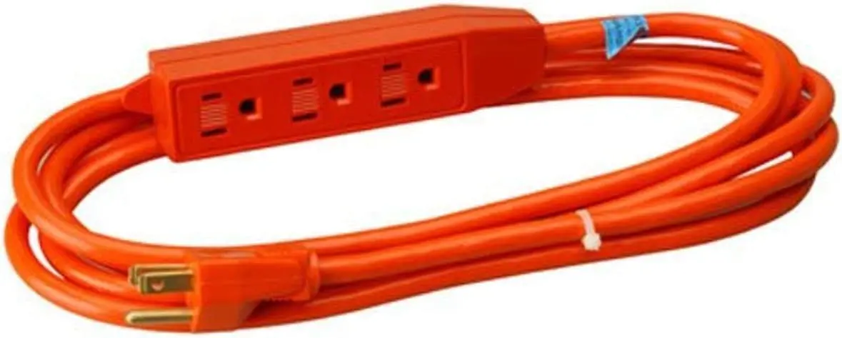 Master Electrician 04003Me 3 Ft 16/3 3' Outlet Indoor Grounded Extension Cord - Quantity Of 12 1