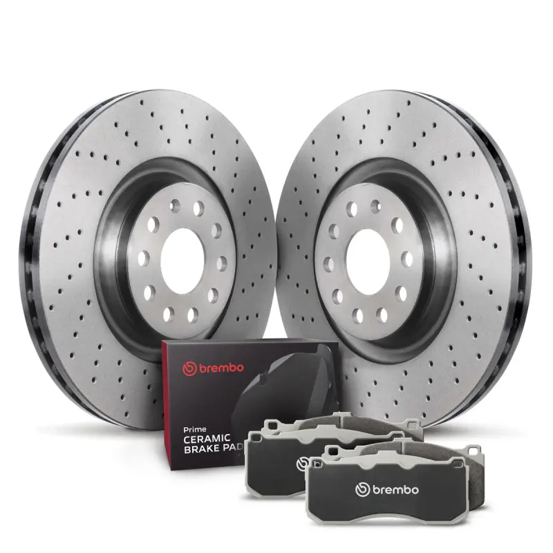 Brembo Oe 16-22 Audi Tts Quattro Front Disc Brake Kit 1