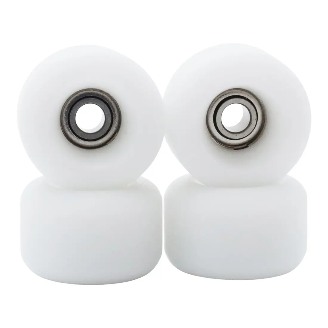 Blistered X Flatface G4 Fingerboard Wheels - 60D - White 1