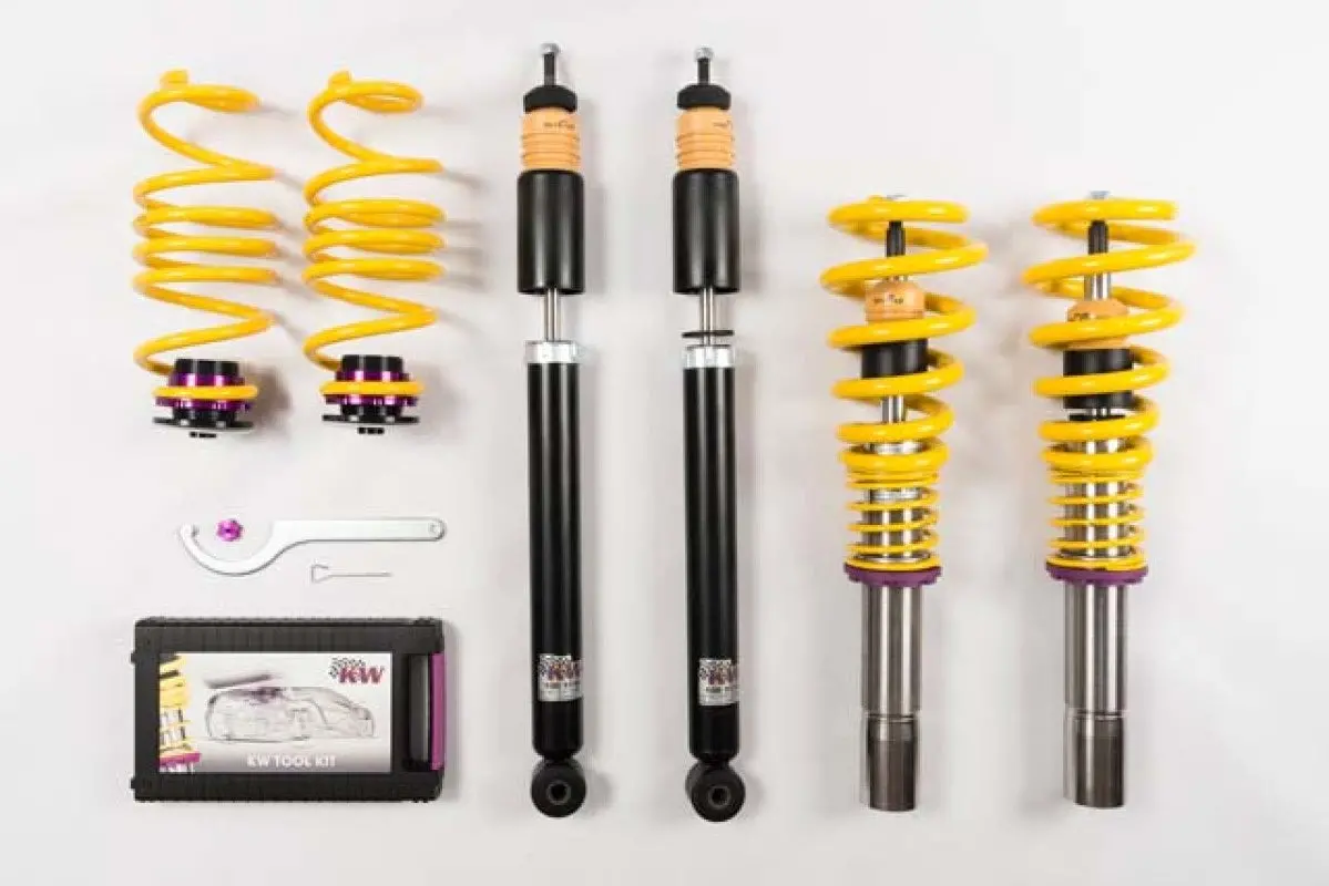 Kw Coilover Kit V1 Audi A4 S4 (8K/B8) W/O Electronic Dampening Control Sedan Fwd + Quattro 1