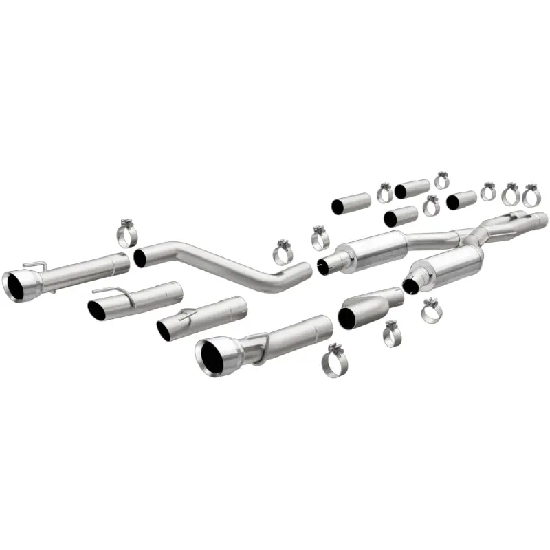 Magnaflow 2017+ Dodge Charger 409 Ss Polished 3In Quad Tips Cat-Back Exhaust 1