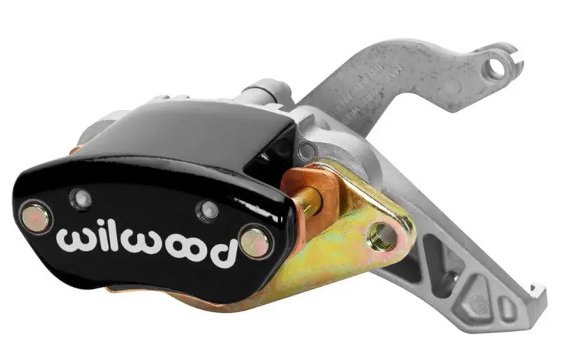 Wilwood Caliper-Mc4 Mechanical-L/H - Black W/ Logo 1.19In Piston .81In Disc 1