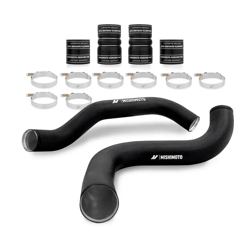 Mishimoto 99-03 Ford 7.3L Powerstroke Psd Intercooler Pipe/Boot Kit - Wrinkle Black 1