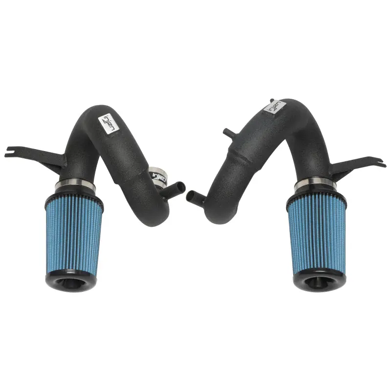 Injen 18-20 Kia Stinger 3.3L Twin Turbo Wrinkle Black Short Ram Air Intake 1