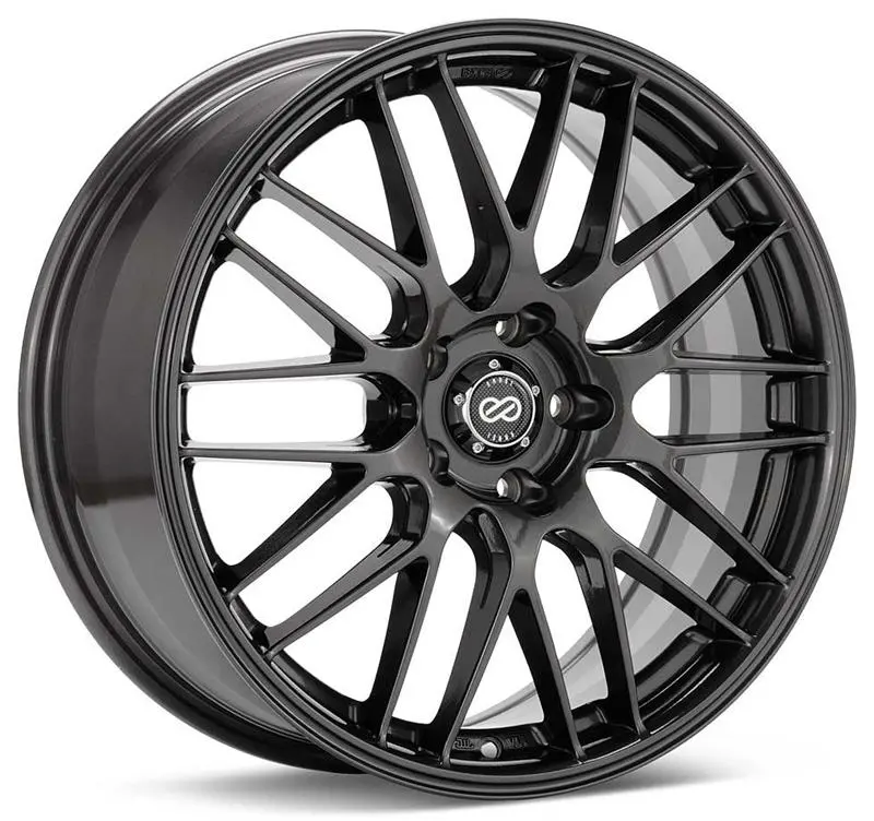 Enkei Ekm3 18X8 5X112 Bolt Pattern 35Mm Offset 72.6 Bore Dia Performance Gunmetal Wheel 1
