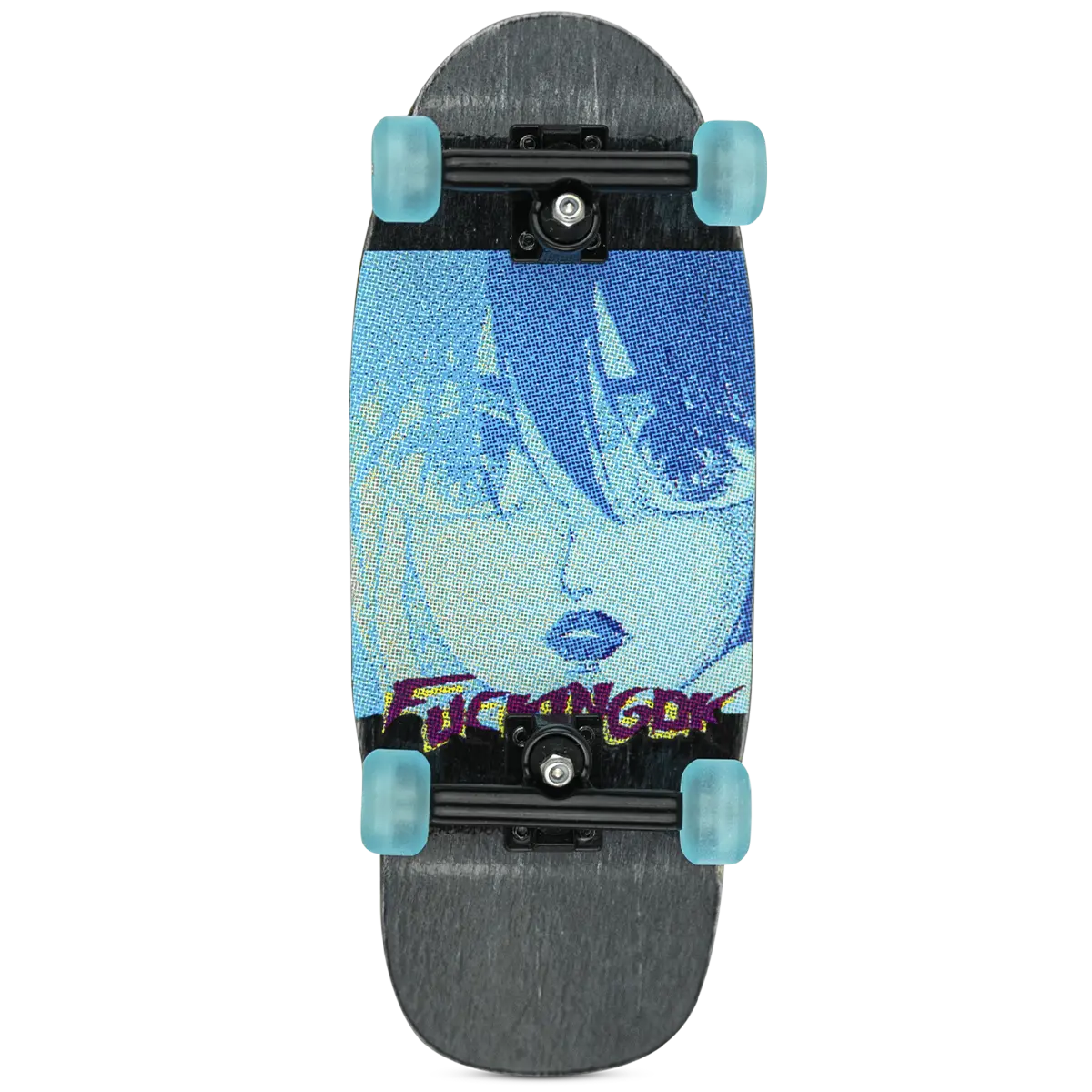 Dk Fingerboard Fish Complete - F@Ckingdk Blue 1