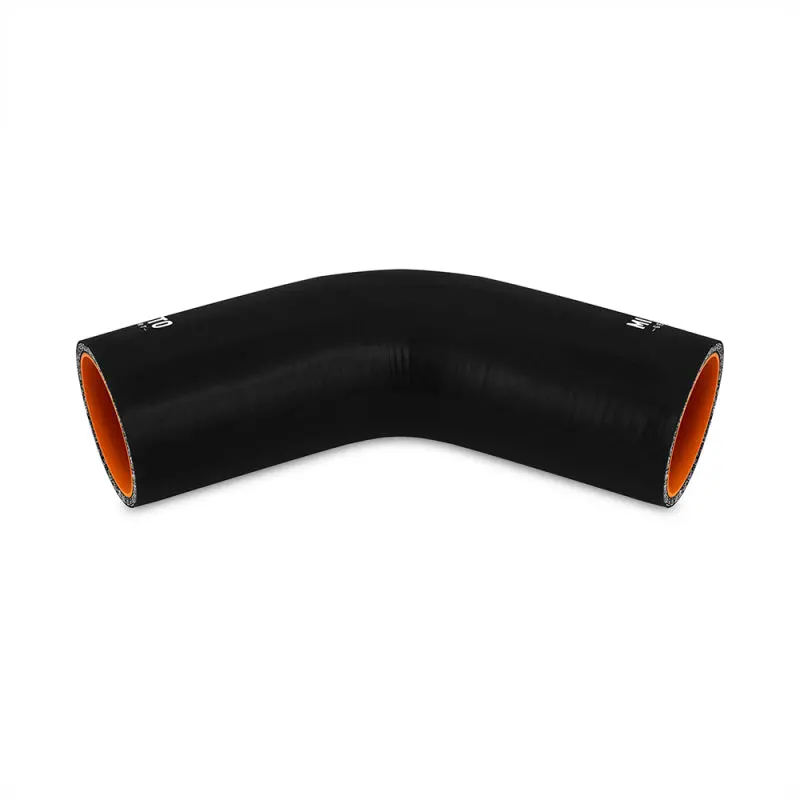 Mishimoto 2.5 Inch Black 45 Degree Coupler 1