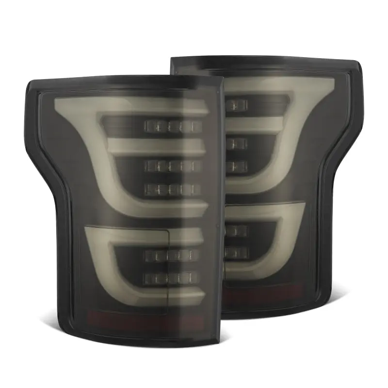 Alpharex 15-20 Ford F150 Luxx-Series Led Tail Lights Alpha-Black 1