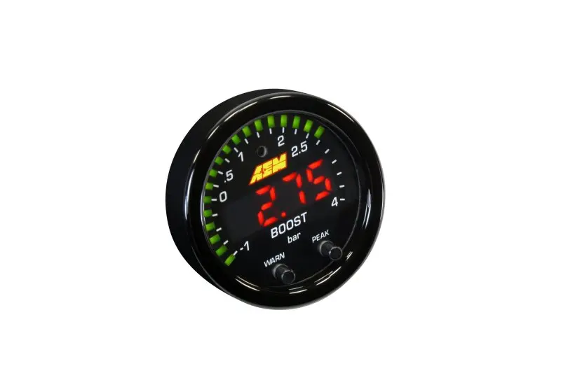 Aem X-Series Boost Pressure -30Inhg 60Psi Gauge Kit 1