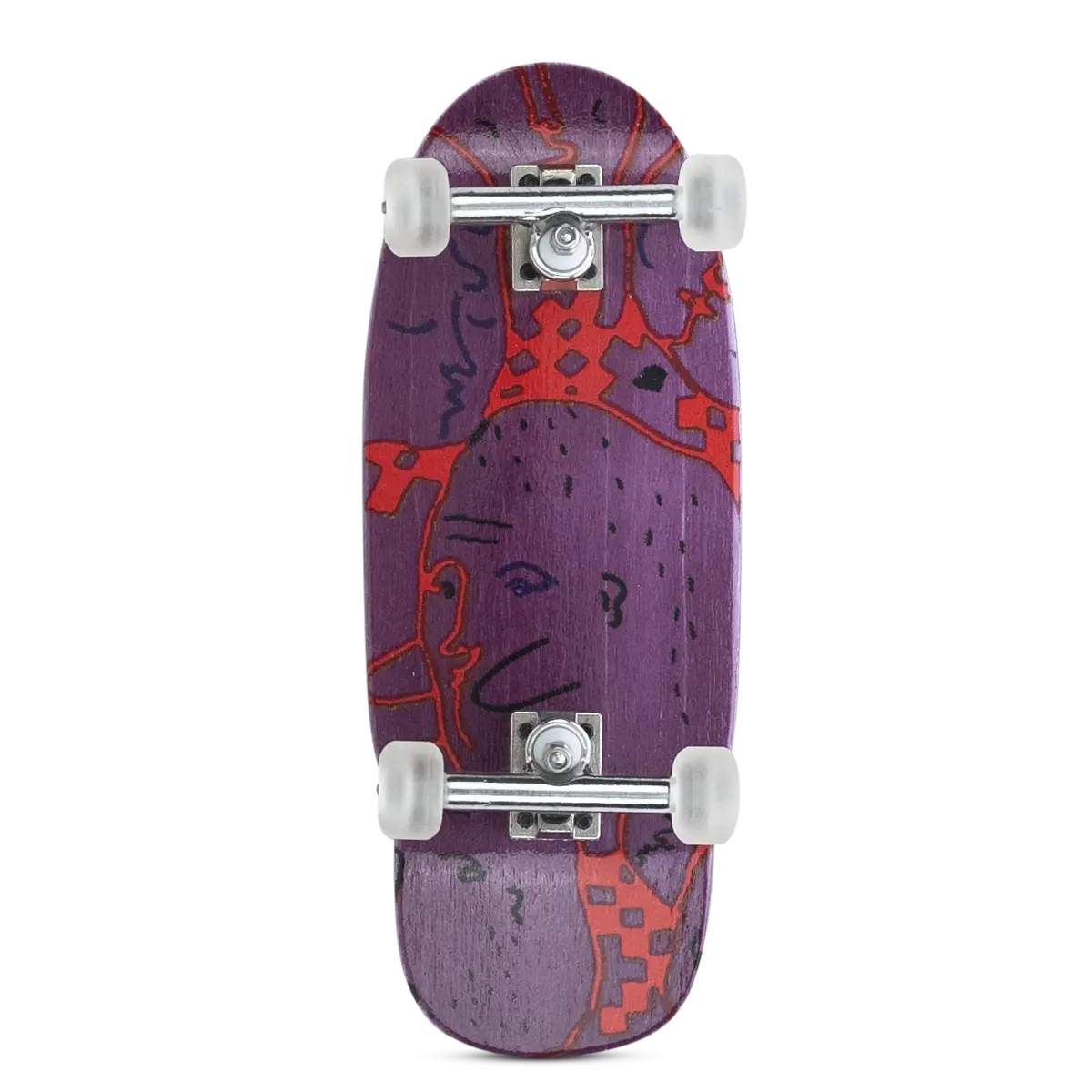 Dk Fingerboard Fish Complete - Faces 1