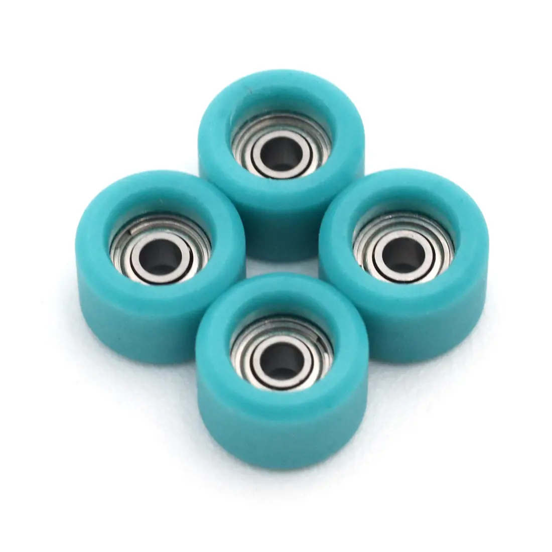 Flatface Fingerboard G1 Bearing Wheels - A Turquoise 1