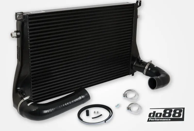 Do88 Audi/Seat/Skoda/Volkswagen 1.8T/2.0T (Mqb) Intercooler W/Black Hoses 1