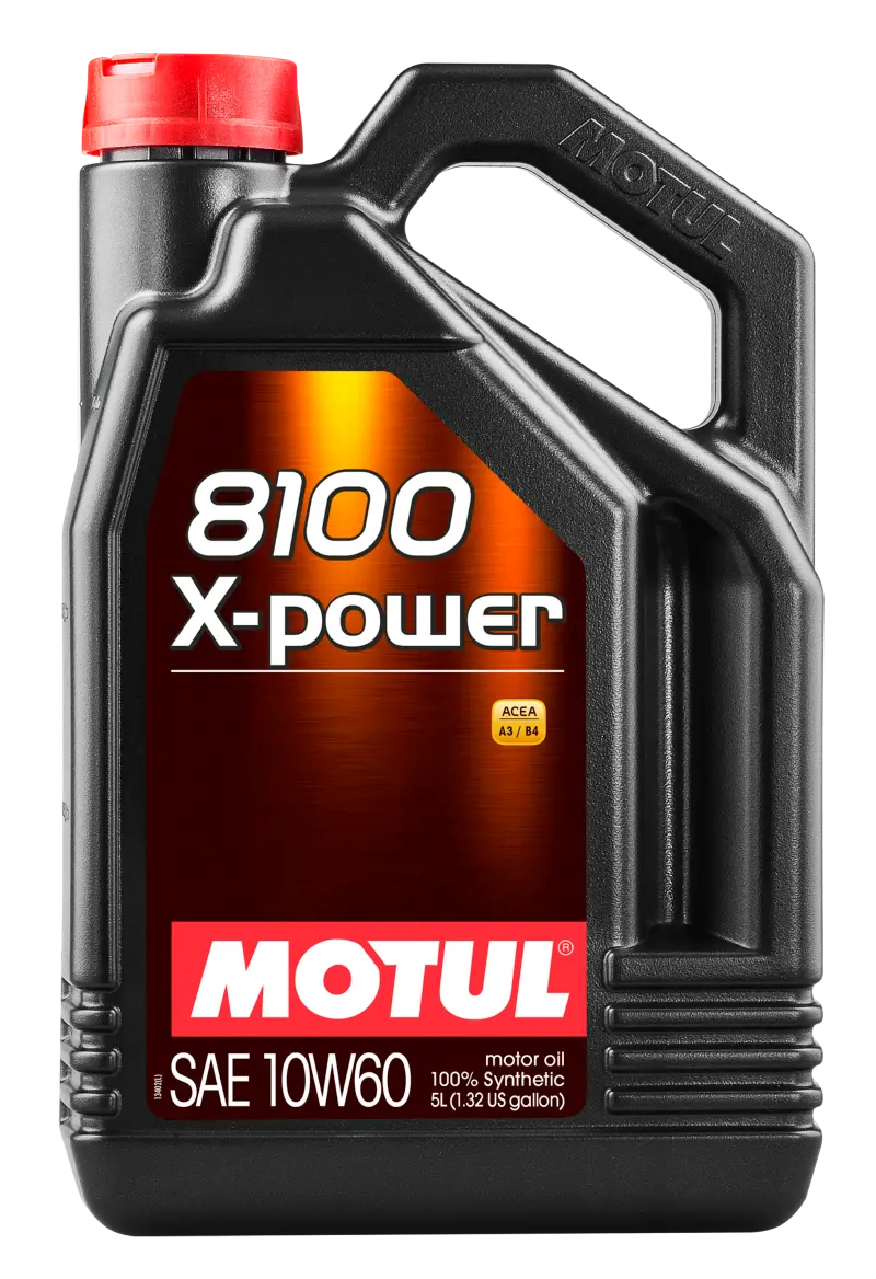 Motul 5L Synthetic Engine Oil 8100 10W60 X-Power 2