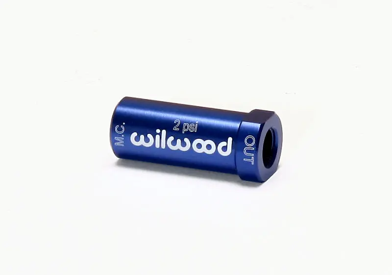 Wilwood Residual Pressure Valve - New Style - 2# / Blue 1