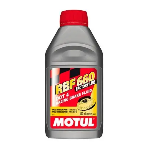 Motul 1/2L Brake Fluid Rbf 660 - Racing Dot 4 1