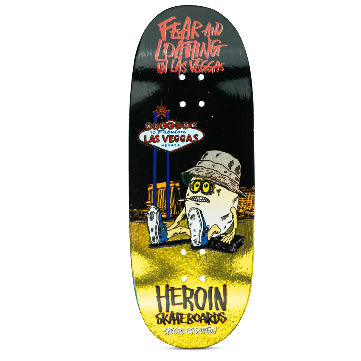 Maple Lab Fingerboard Deck - Fear And Frying In Las Veggas Ii 1
