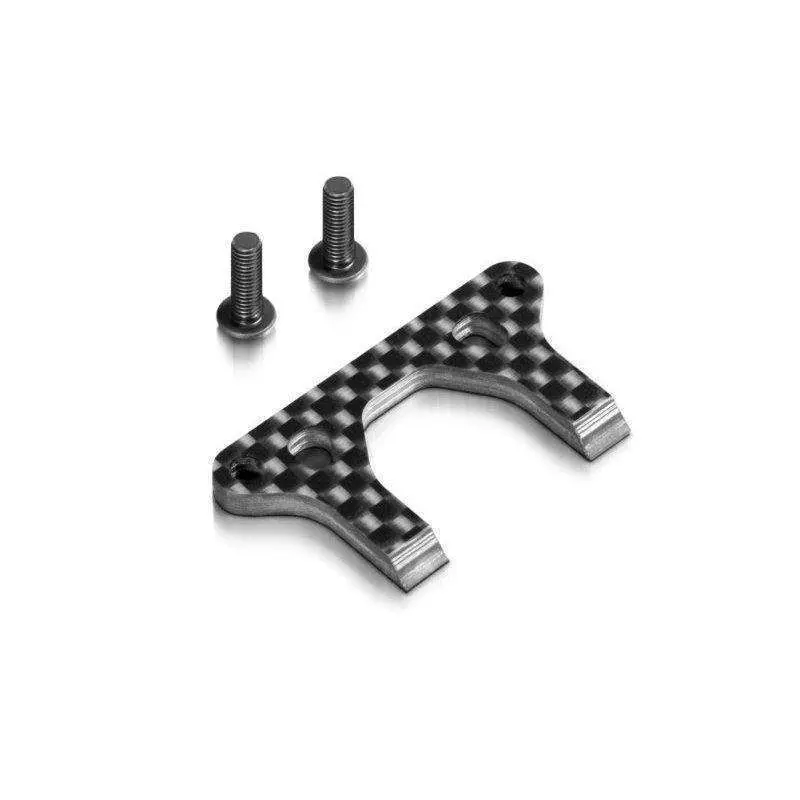 Xray T4'20 Graphite Bumper Upper Holder Brace 3.0Mm (2020-Only) 1