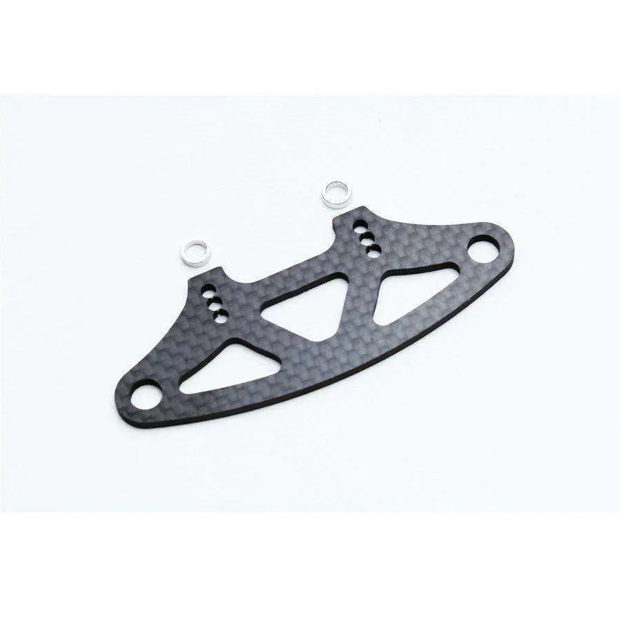 Graphite Bumper Upper Holder For Adjustable Body Mounts 2.5Mm 1