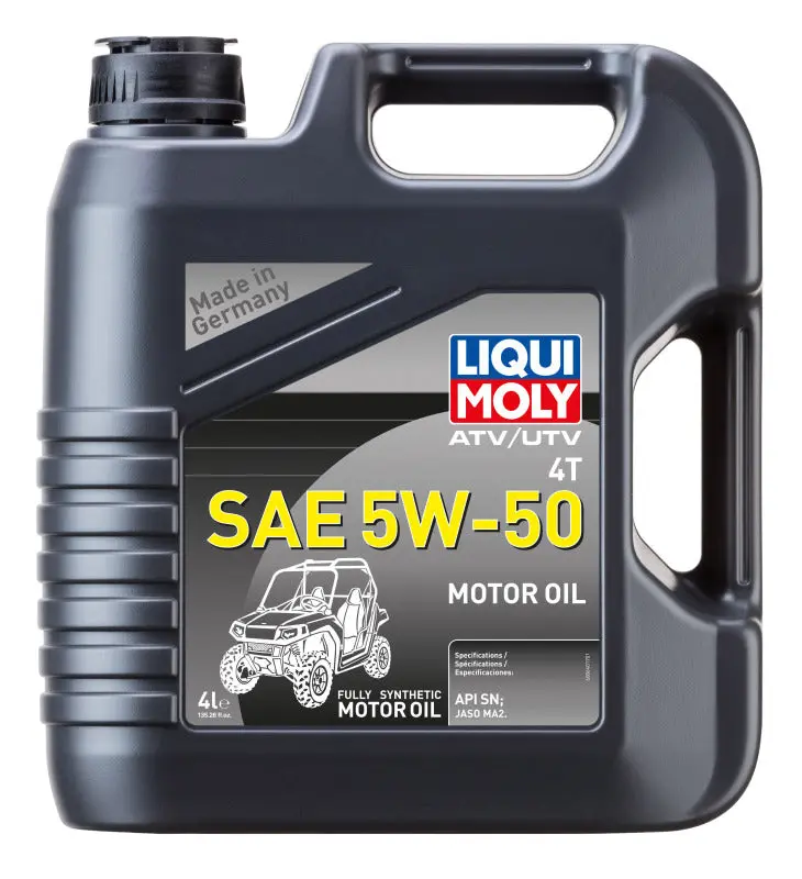 Liqui Moly 4L Atv 4T Motor Oil Sae 5W50 1