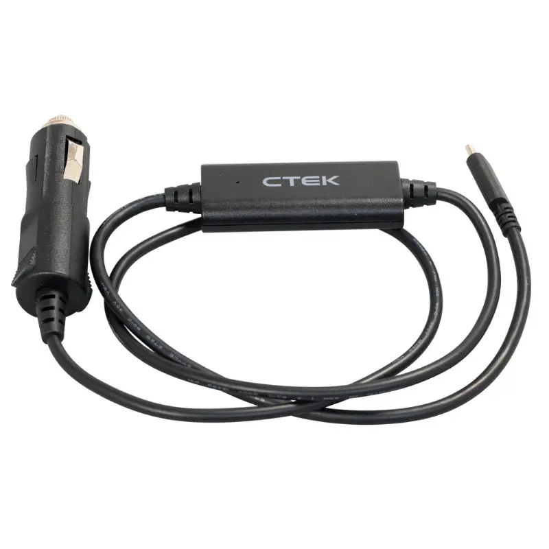 Ctek Cs Free Usb-C Charging Cable W/12V Accessory Plug 1