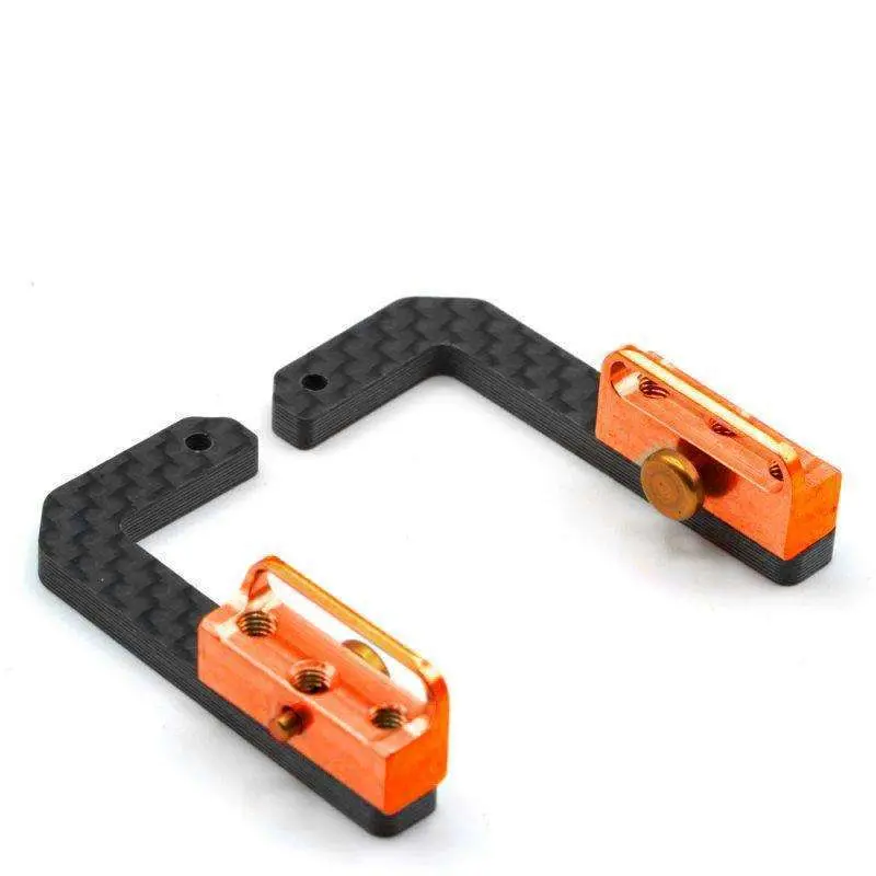 Xray T4'19 Graphite + Alu Fully Adjustable Battery Holder 1