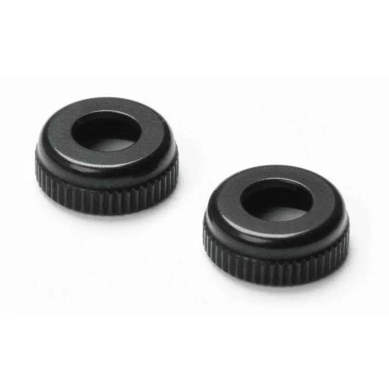 Alu Cap For Xray Shock Body #308327 - Black (2) 1