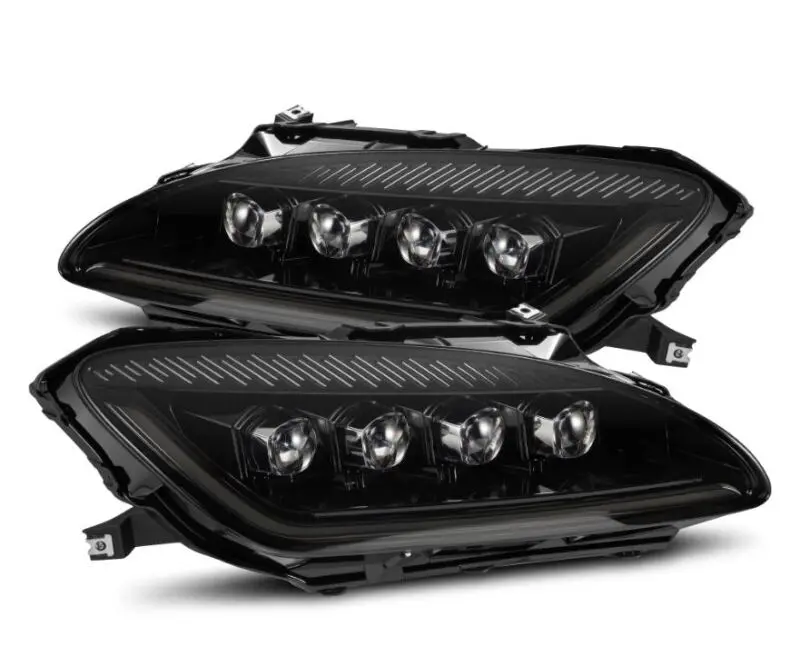 Alpharex 99-09 Honda S2000 Nova-Series Projector Led Headlights - Alpha-Black 1