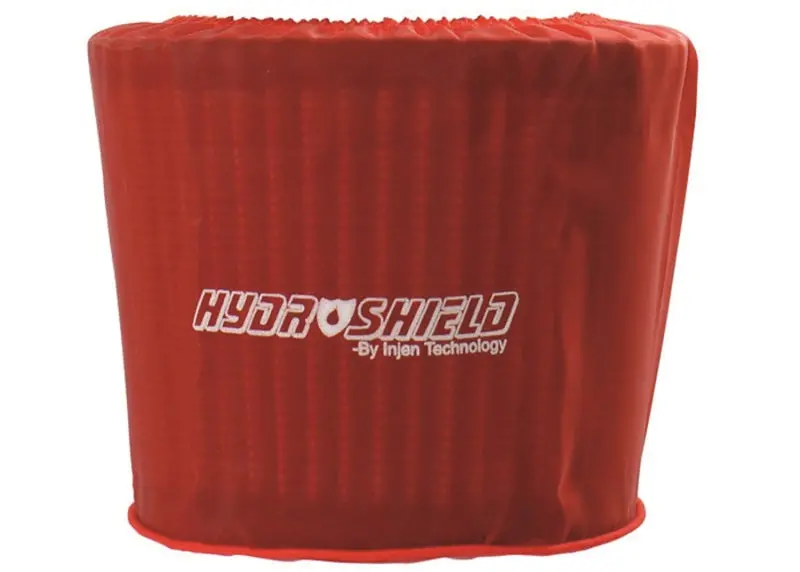 Injen Red Hydroshield 6In B X 5In H X 5In T Fits X-1012 X-1013 X-1014 X-1056 1