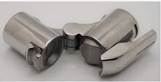 S.S 316 Polished Lever Locking Hinge (3210) 1