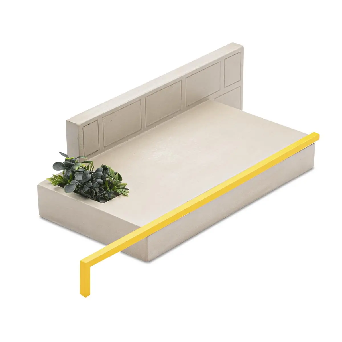 Level Ledges Fingerboard Ramp - Bam Jam Out Rail 1