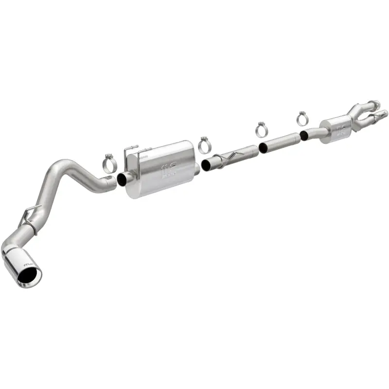 Magnaflow 2020 Ford F250/F350 3.5In Street Series Cat-Back Exhaust Rear Passenger Exit-Polished Tip 1