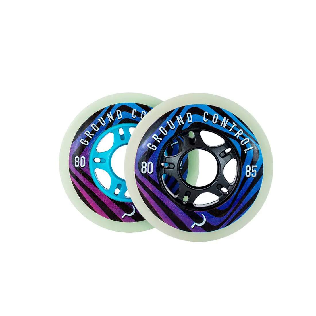 Ground Control Glow 80Mm Wheels 4Pk 1