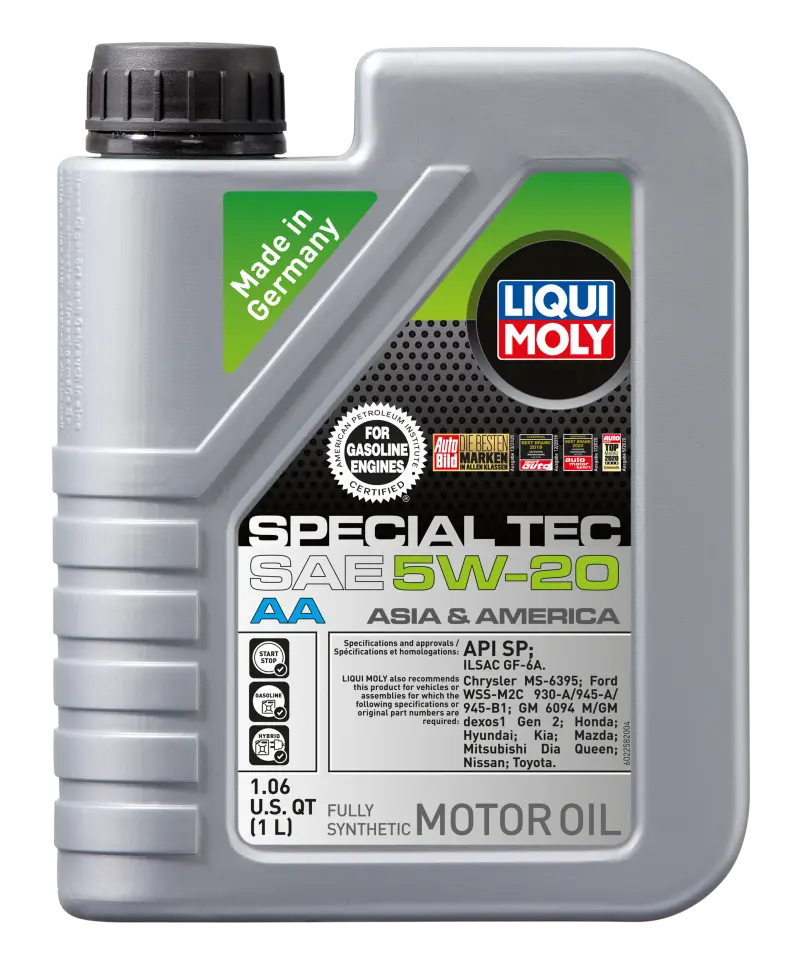 Liqui Moly 1L Special Tec Aa Motor Oil Sae 5W20 1