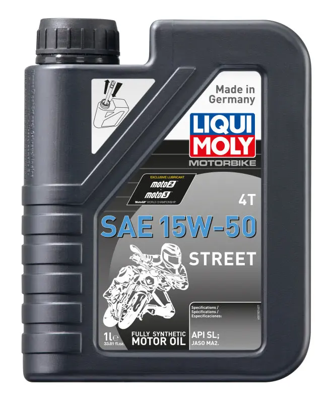 Liqui Moly 1L Motorbike 4T Sae 15W50 Street 1