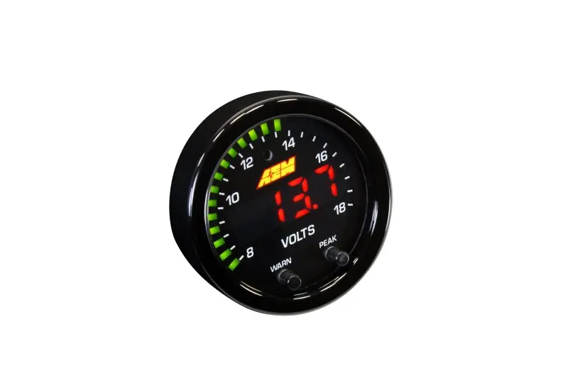 Aem X-Series 8-18V Volt Gauge 1
