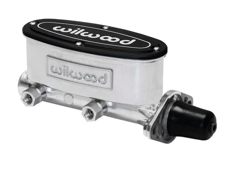 Wilwood High Volume Tandem Master Cylinder - 1 1/8In Bore Ball Burnished 1