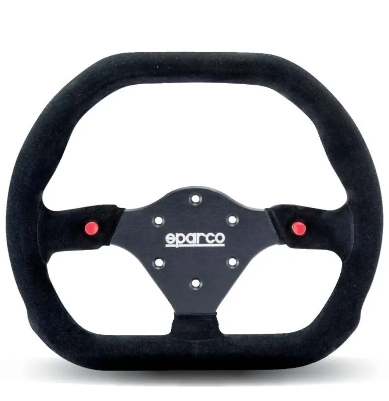 Sparco Steering Wheel 310X260 Suede Black 1