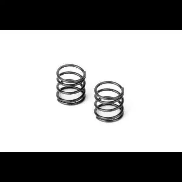 Xray Front Coil Spring For 4Mm Pin C2.1-2.3 - Black (2) 1