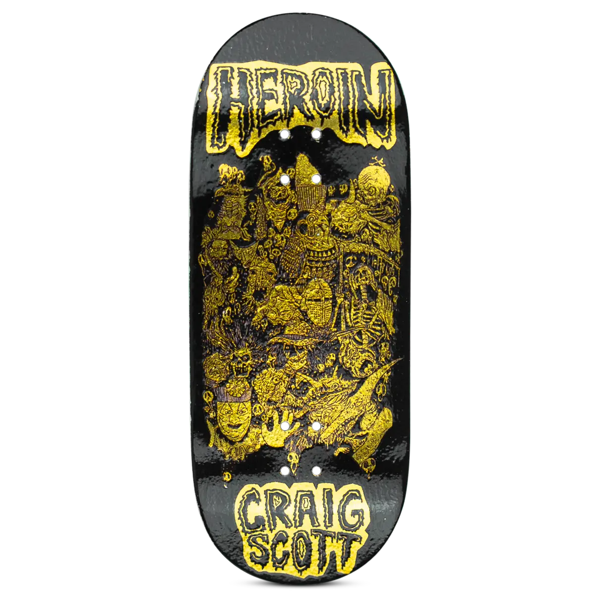 Maple Lab Fingerboard Deck - Craig Questions 1