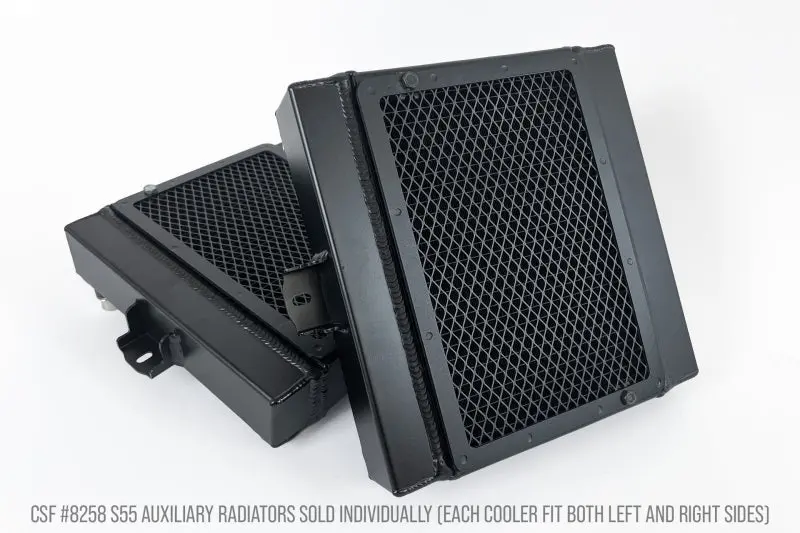 Csf Bmw F8x M3/M4/M2c Auxiliary Radiators W/ Rock Guards (Sold Individually - Fits Left And Right 1