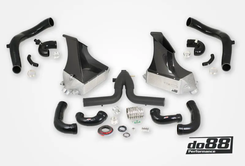 Do88 2015+ Porsche 911 Turbo/Turbo S (991.2) Bigpack Intercooler Kit W/Inlets 1
