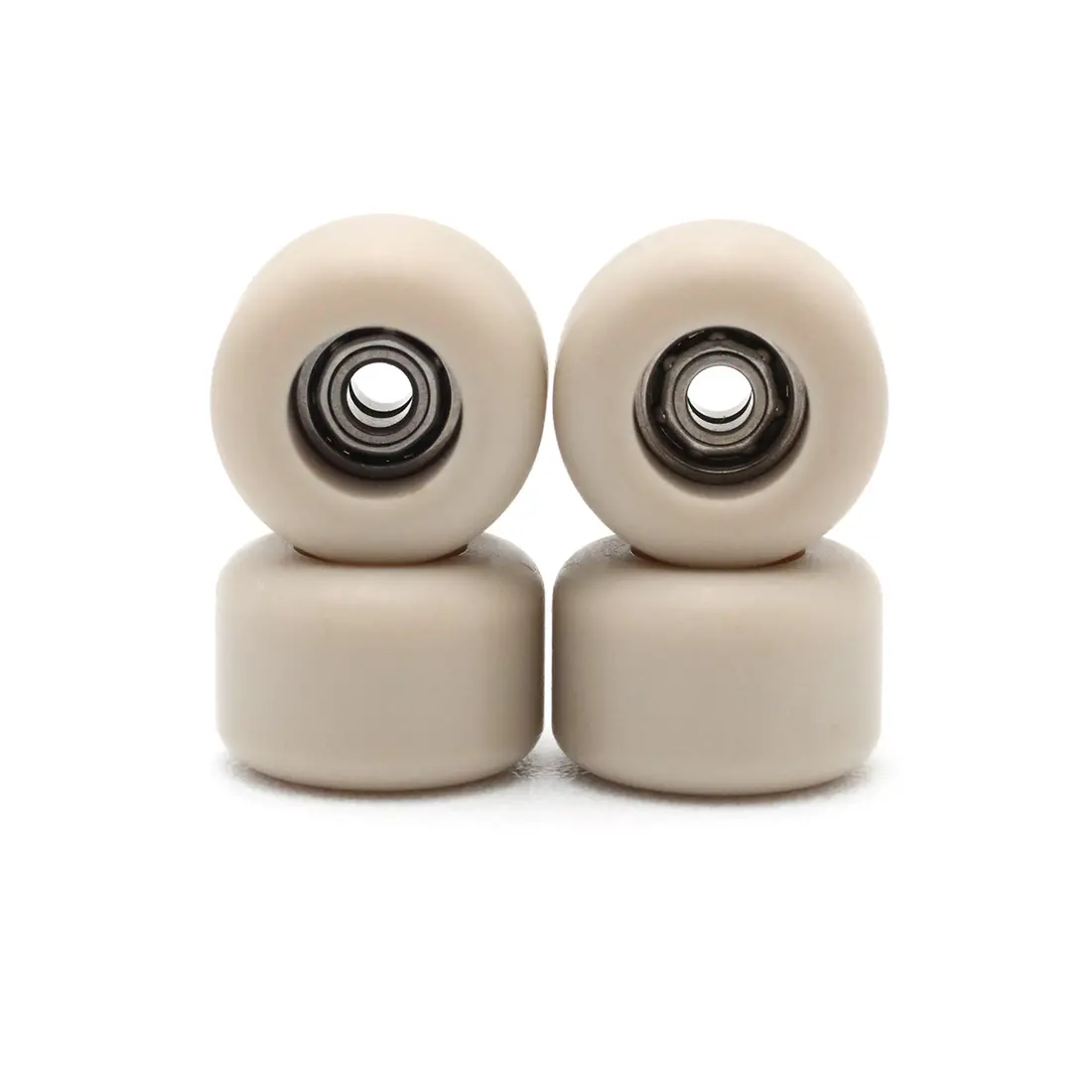 Flatface Fingerboard G9 Dual Bearing Wheels - Tan 1