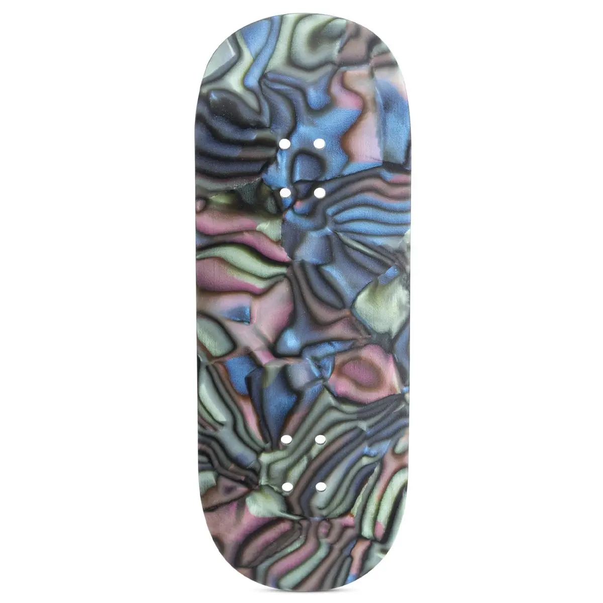 Vividwood Fingerboard Deck - Blue Shell 1