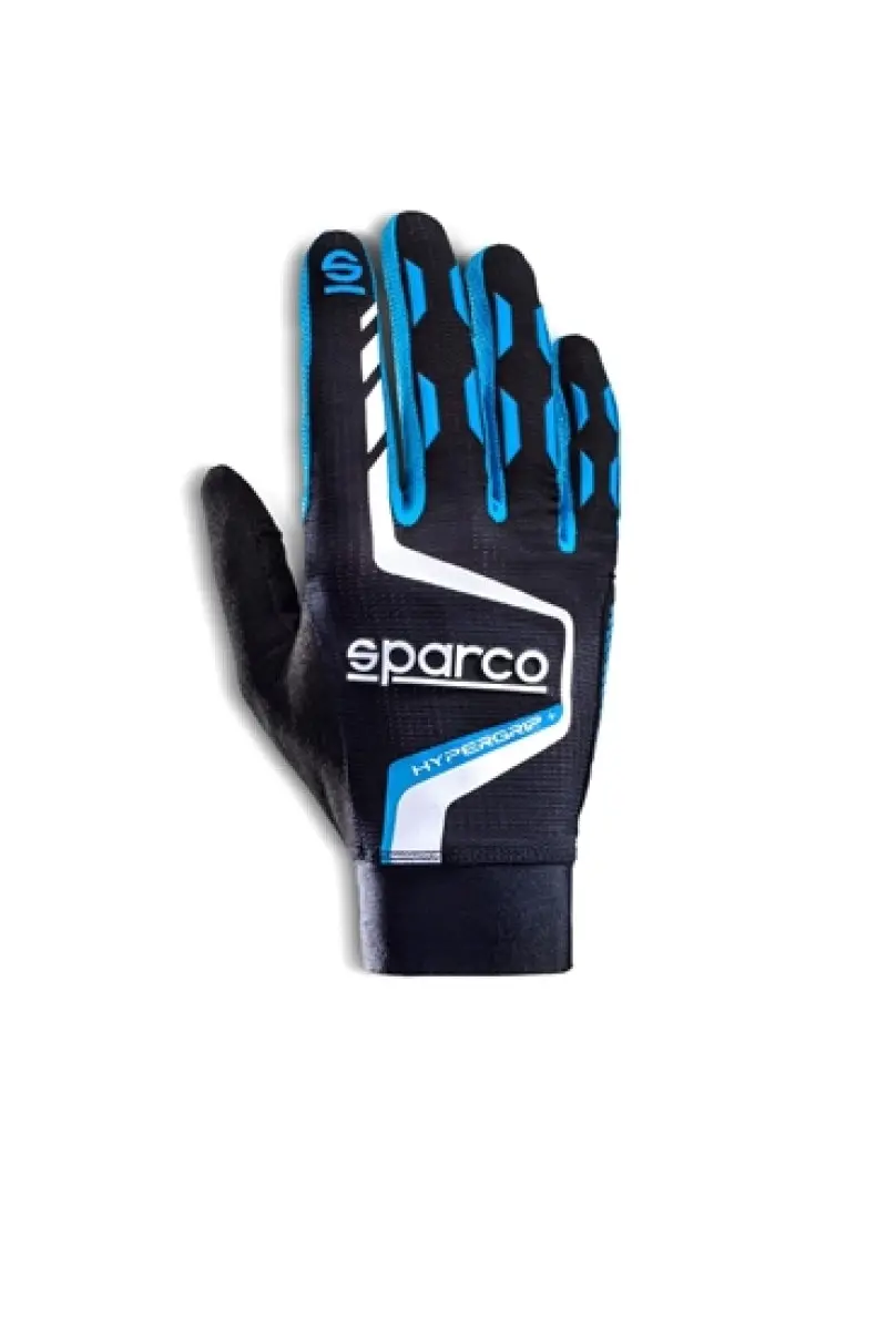 Sparco Gloves Hypergrip+ 10 Black/Blue 1